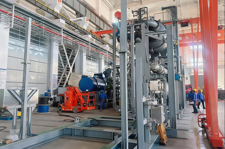 Proyecto de sistema de refrigeración industrial para la industria petroquímica